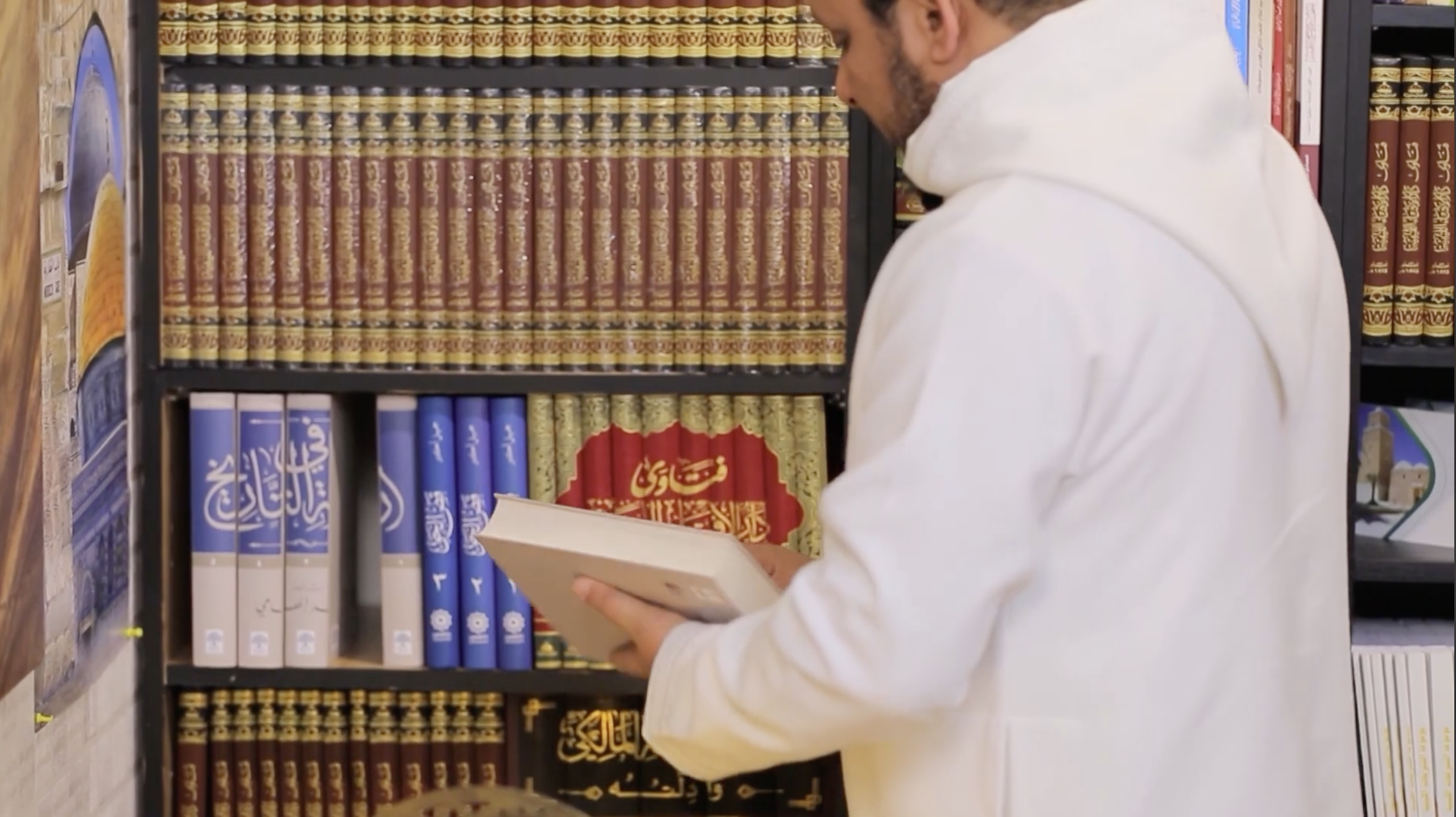 Dr. Elhamys Bücherregal